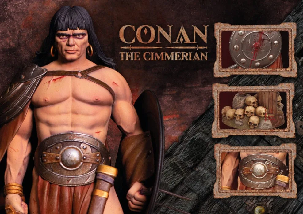 Conan Statue – Sanjulián 1/10 Scale 23 cm 2