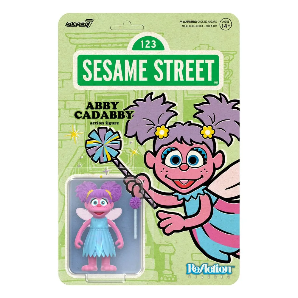 Sesame Street Action Figure – Abby Cadabby ReAction Wave 5 10 cm 2