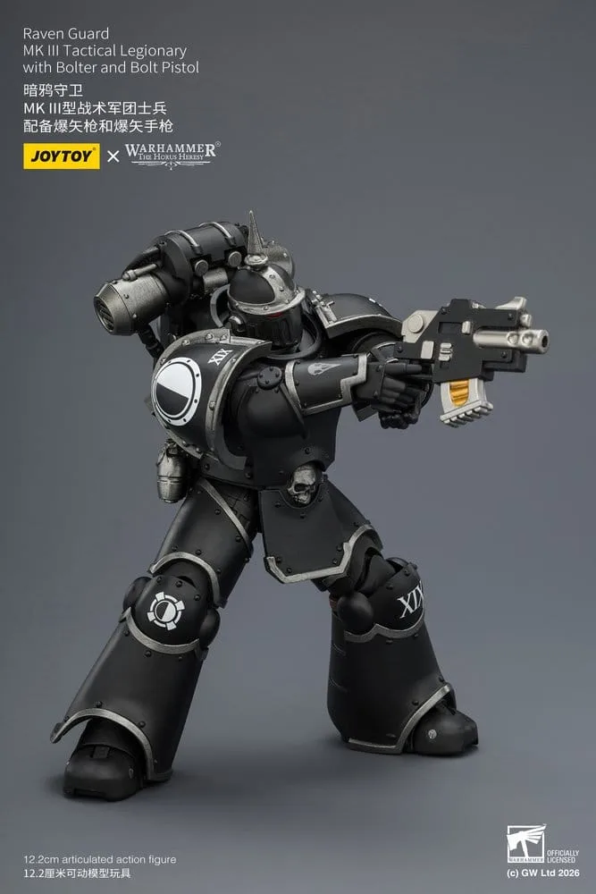Warhammer 40K Action Figure – Raven Guard MK III Legionary 12.3 cm 7