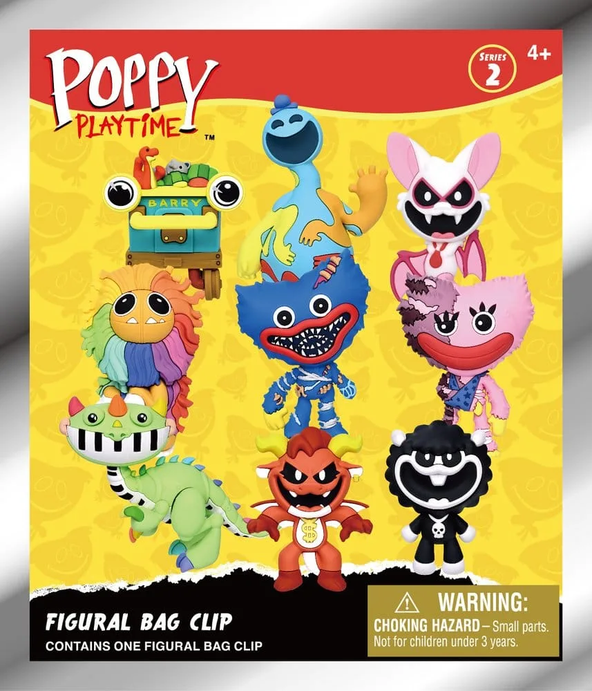 Poppy Playtime Foam Bag Clips – Series 2 24-Blind-Bag Display 3