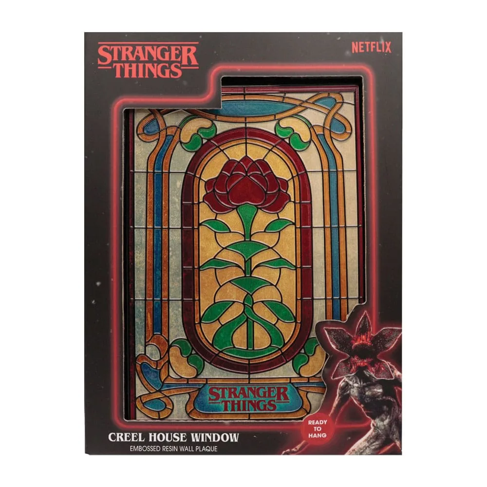 Stranger Things Resin Plaque – Creel House Window 20 cm 7