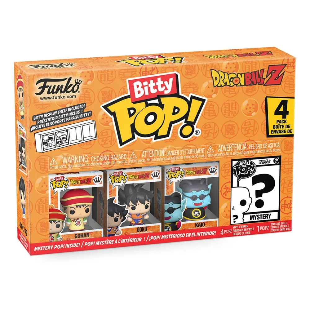 Dragon Ball Vinyl Figure 4-Pack – Bitty Pop Series 1 2.5 cm 3