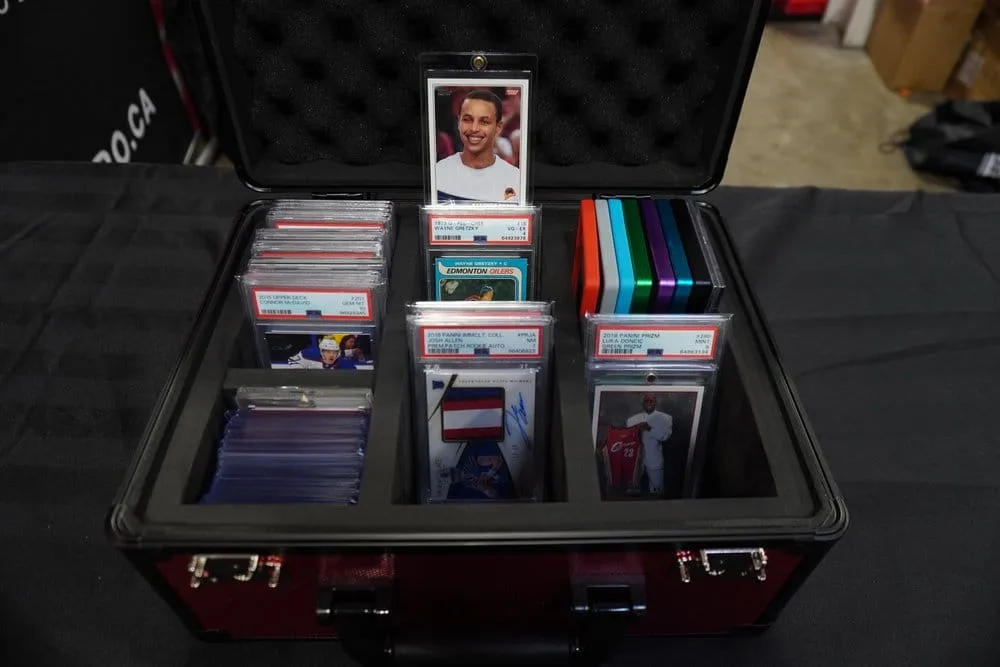 Trading Card Storage Box – Evoretro Red 90 Slabs 9