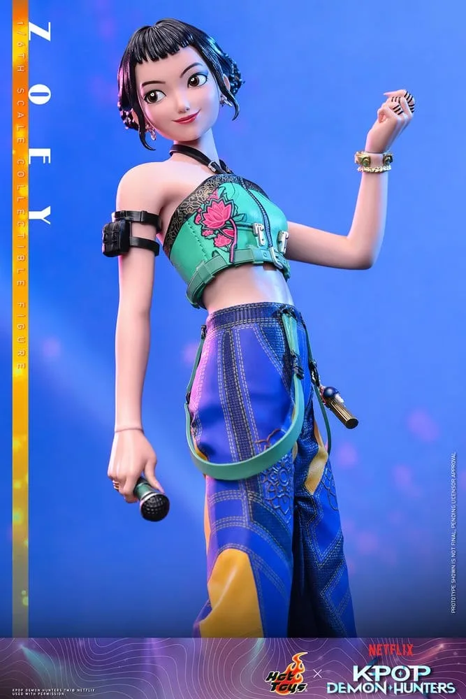 KPop Demon Hunters Action Figure – Zoey 1/6 Scale 27 cm 10