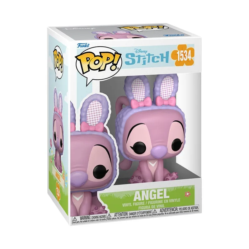Lilo and Stitch Vinyl Figure – Angel Easter Pop 9 cm 2