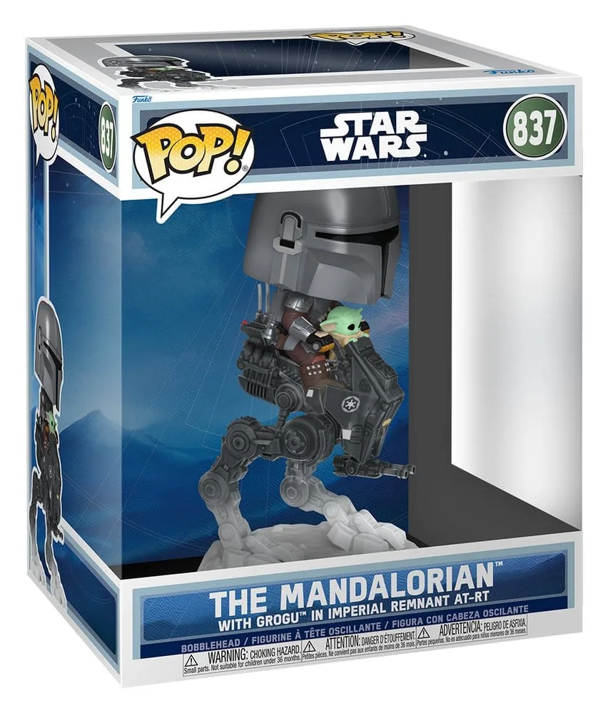Star Wars Pop Rides Figure – Mandalorian Grogu AT-RT 9 cm 2