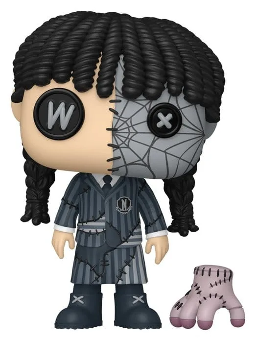 Wednesday Vinyl Figure – Funko Pop Patchwork with Thing 9 cm