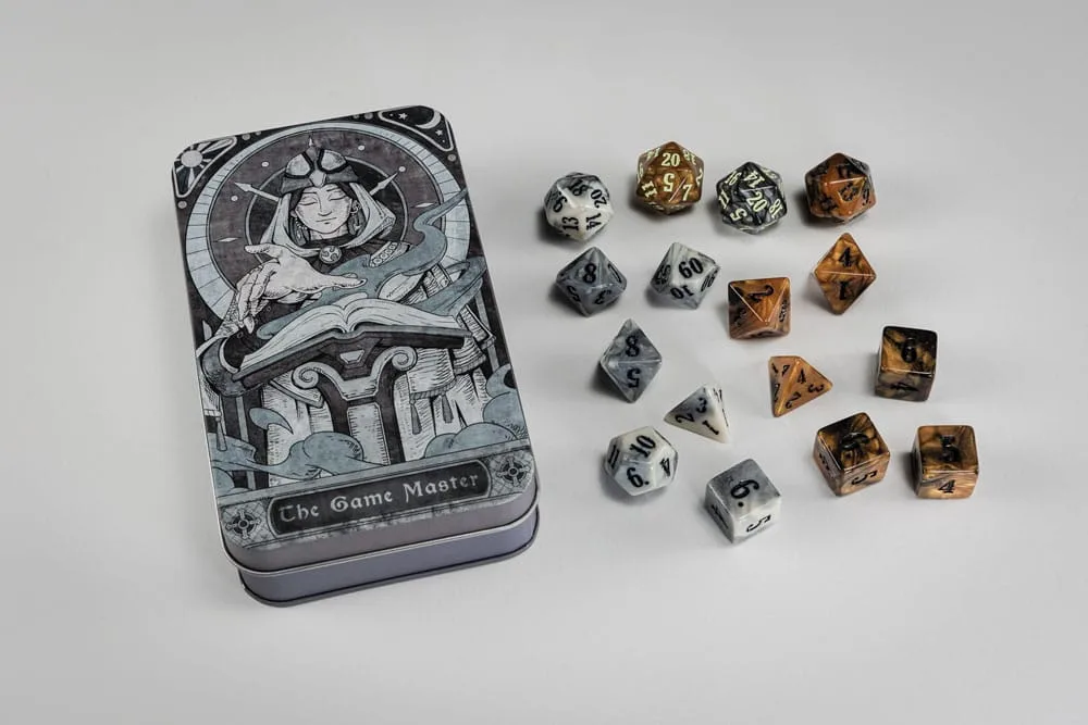 Character Class Classic RPG Dice Set – Game Master 16 Pieces