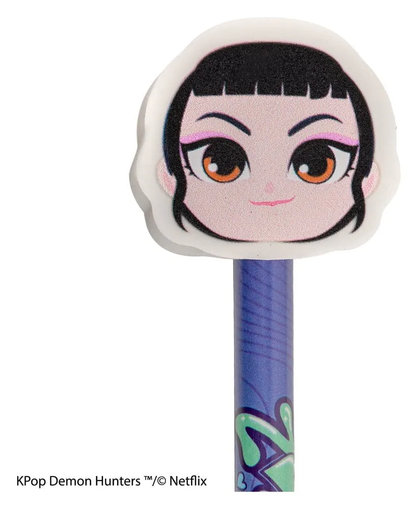 KPop Demon Hunters Pencil and Eraser Display – Series 1 30-Pack 18