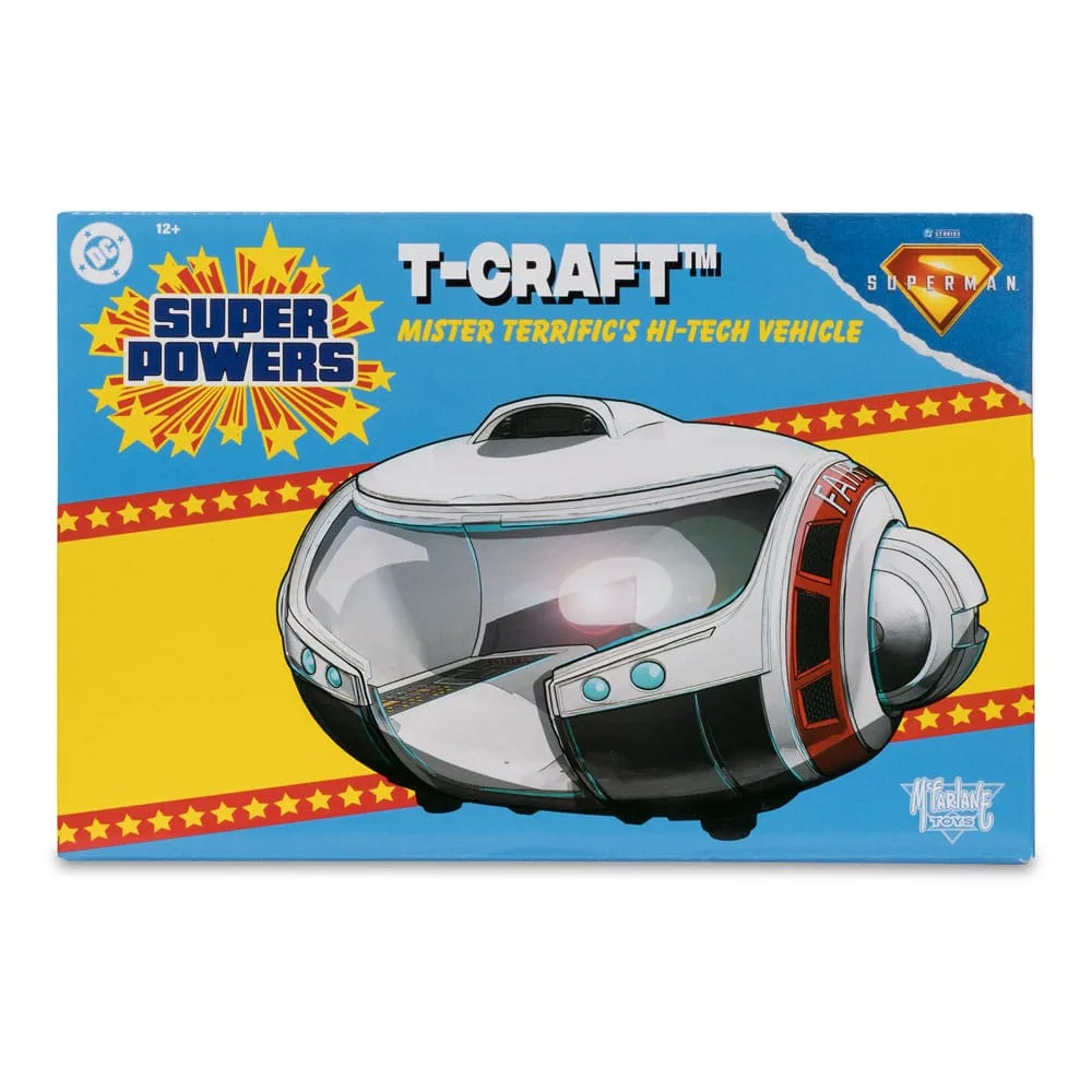 Superman 2025 Vehicle – DC Super Powers T-Craft 11 cm 5