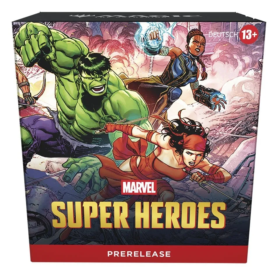 MTG Marvel Super Heroes Prerelease Case – 15 German Packs 3