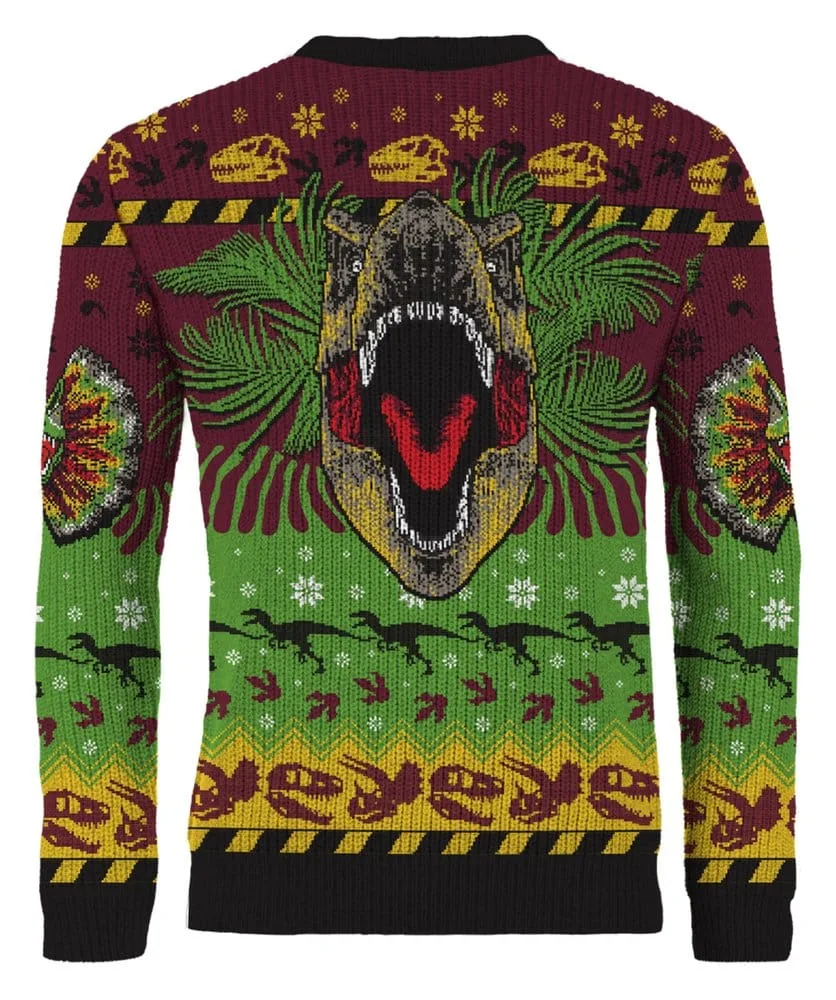 Jurassic Park Christmas Sweater – Happy Rexmas XL