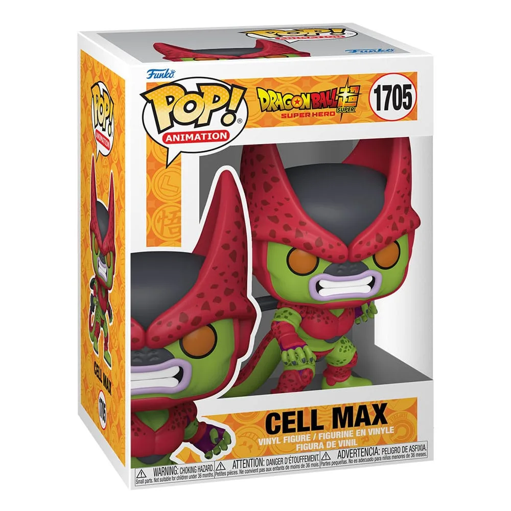Dragon Ball Super Super Hero Pop Vinyl Figure – Cell Max 9 cm 2