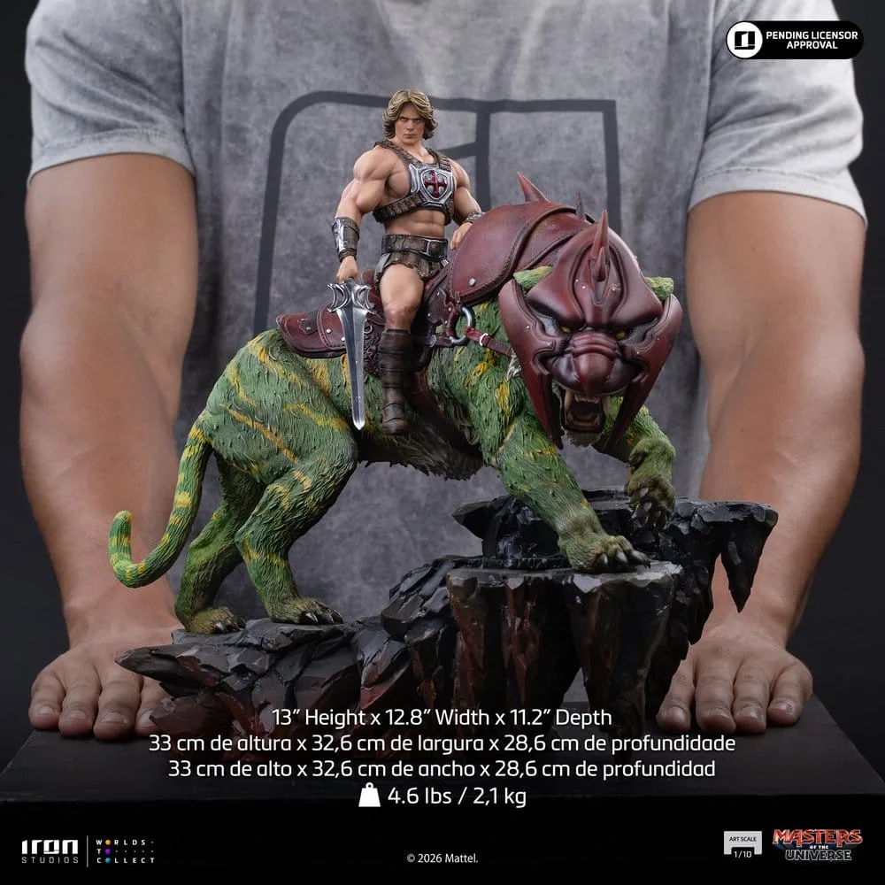 Masters of the Universe Statue – He-Man and Battle Cat 33 cm 6