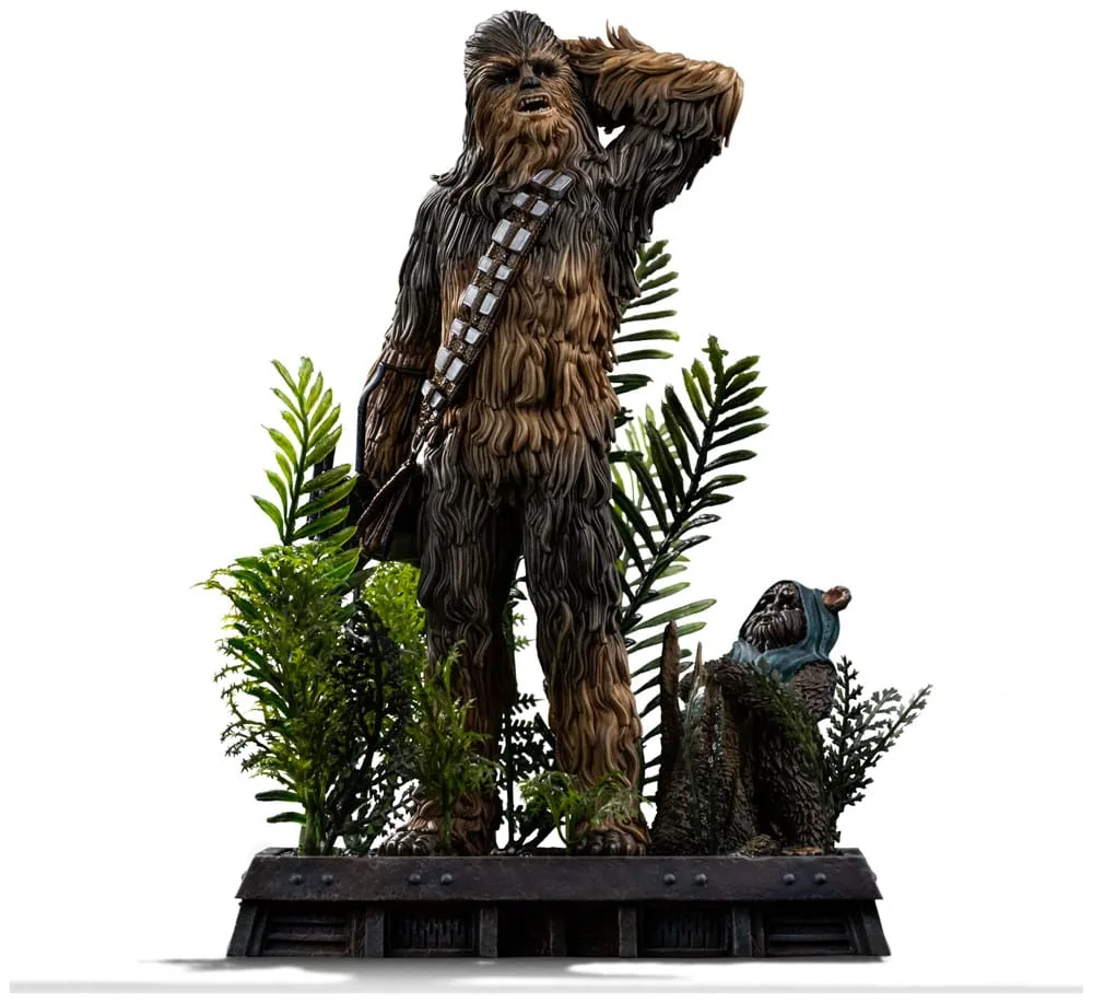 Star Wars Episode VI Statue – Chewbacca and Tokkat 1:10 22 cm