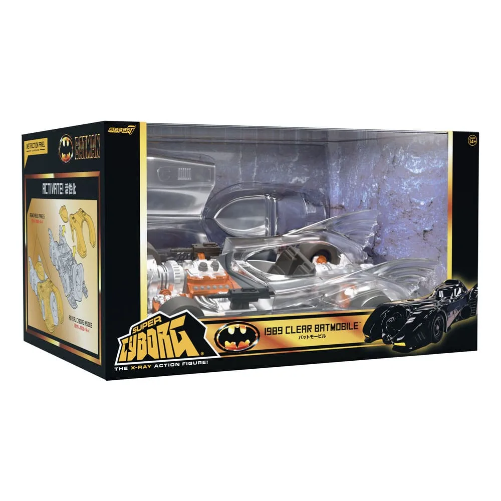 Batman 1989 Vehicle – Clear Super Cyborg Batmobile 35 cm 2