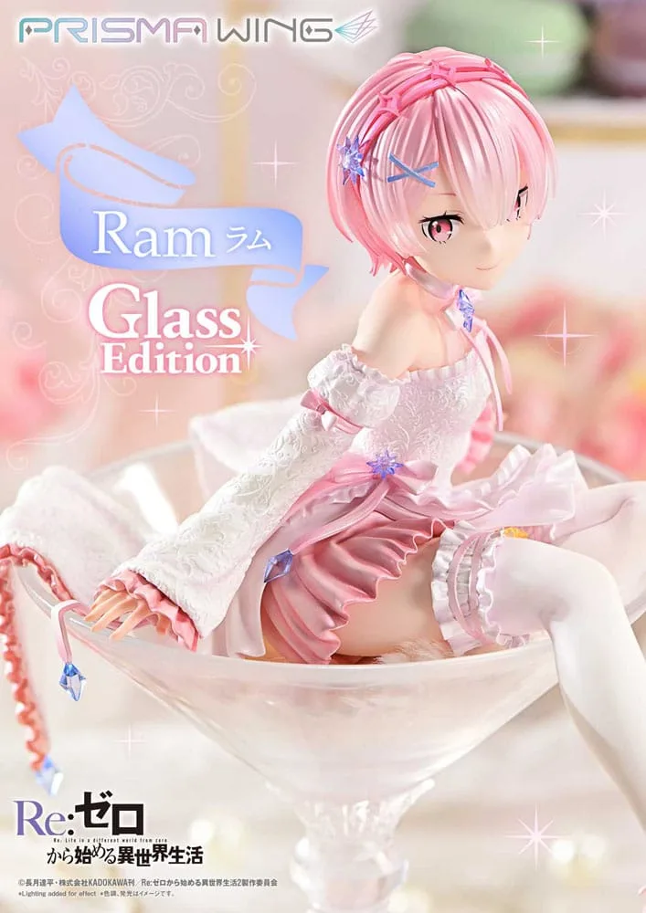 Re:Zero Beeld – Prisma Wing Ram Glass Edition 1/7 24 cm 2