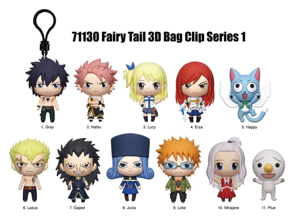 Fairy Tail Tashangers – Series 1 display met 24 blind bags 3