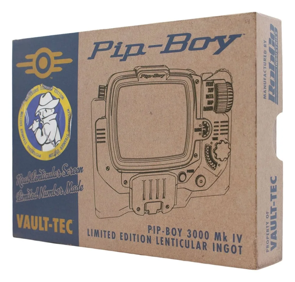 Fallout Lenticular Ingot – Pip-Boy Mysterious Stranger 4