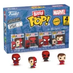 Spider-Man Mini Figures – Bitty POP Series 4 Four-Pack 2 cm 1