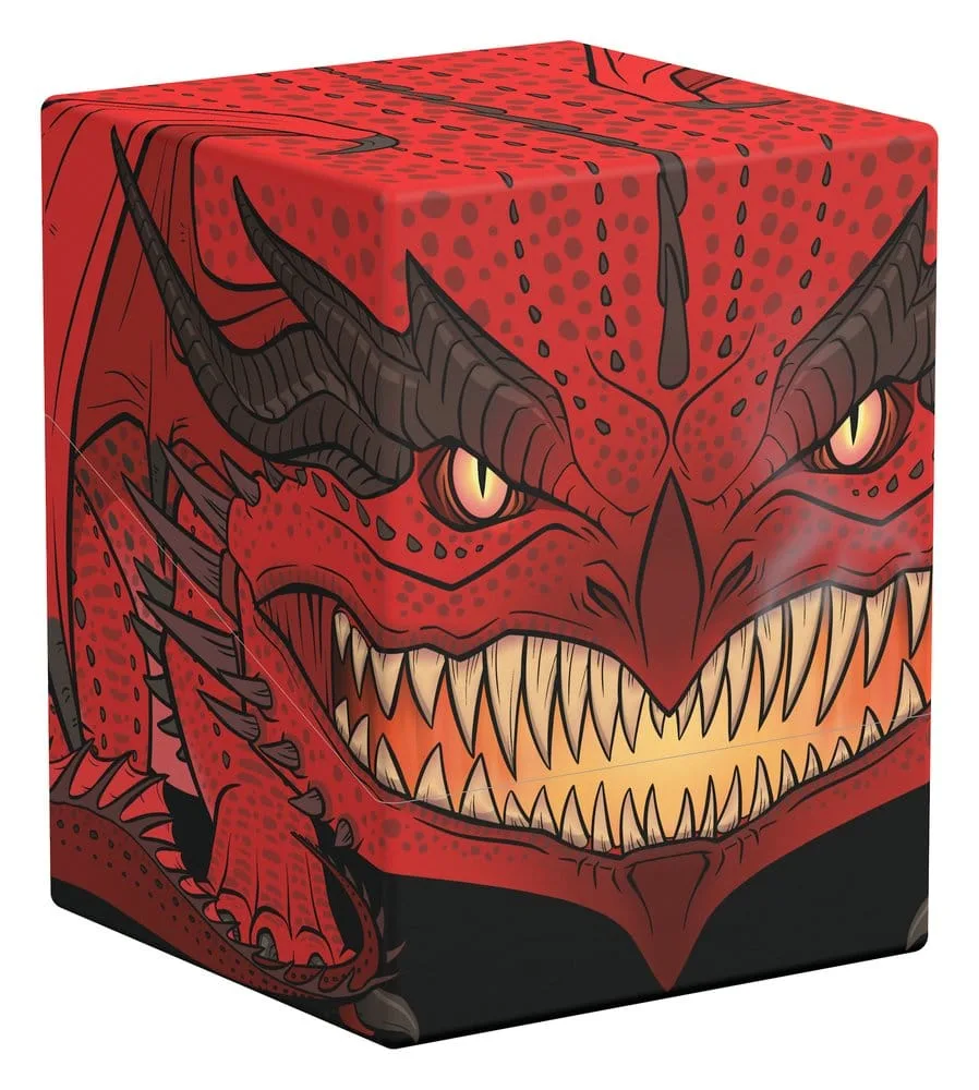 Dungeons & Dragons Deck Box – Squaroes Red Dragon DND008