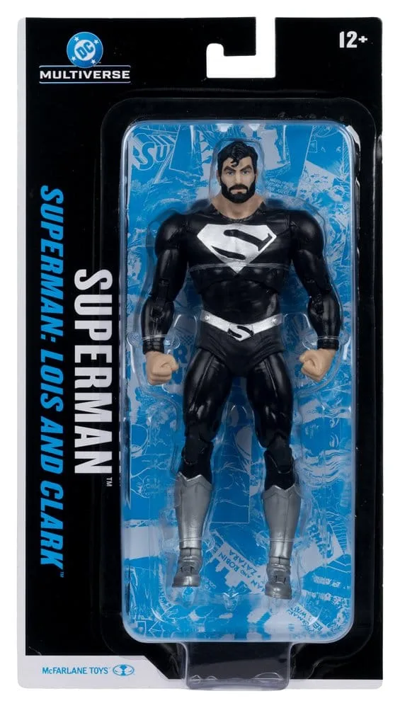 DC Multiverse Action Figure – Black Suit Superman 18 cm 5