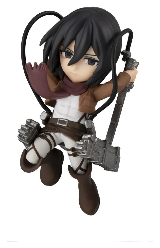 Attack on Titan Mini Figures – Tobimas 6 Pack with Gift 4