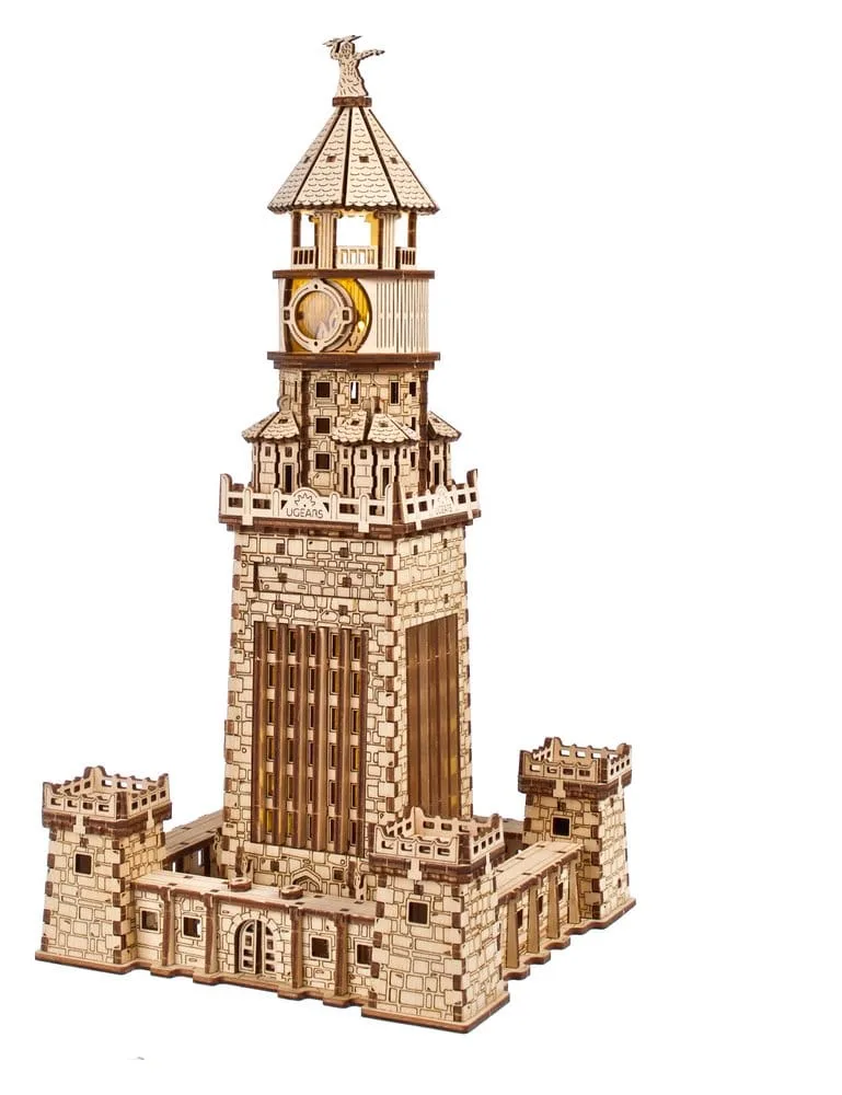 Lighthouse of Alexandria Model Kit – Ugears Wooden Edition 6