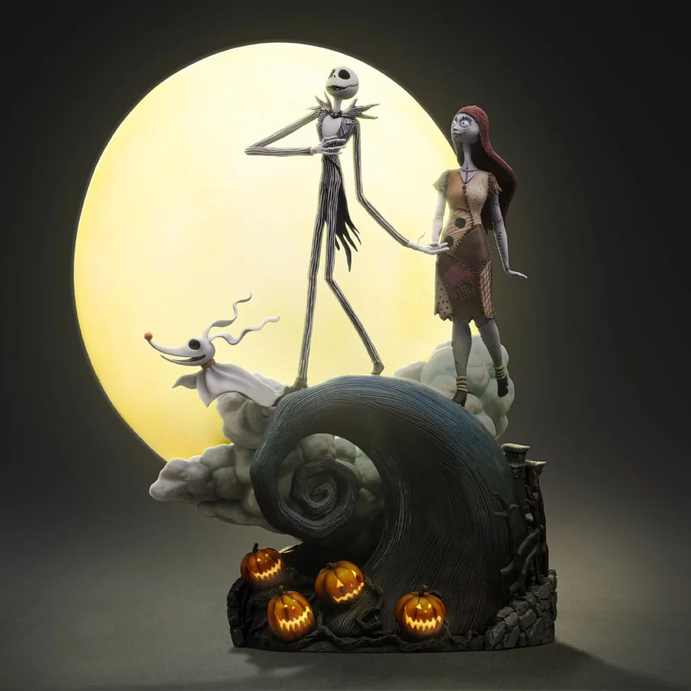The Nightmare Before Christmas Statue – Jack and Sally 39 cm 3