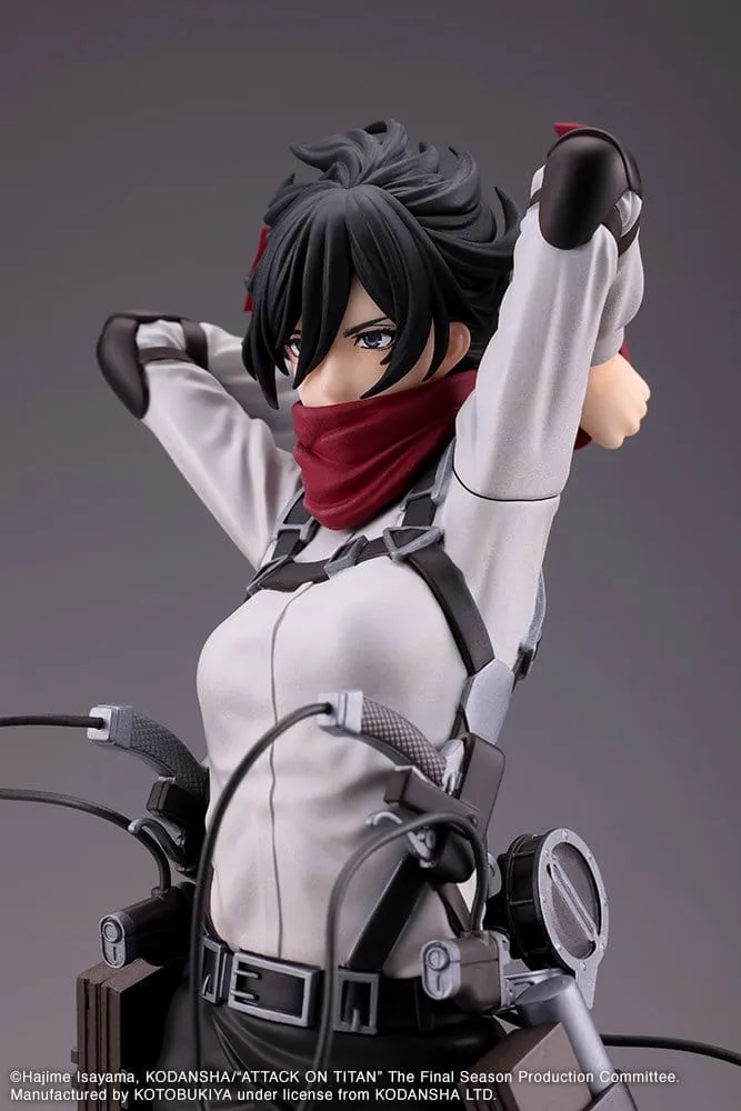 Attack on Titan PVC Figure – Mikasa Ackerman Oshi Works 25 cm 4