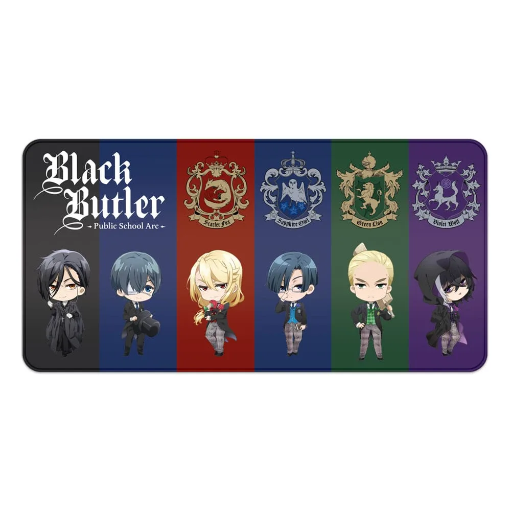 Black Butler Mousepad – Chibi and Emblem XXL 80 x 40 cm