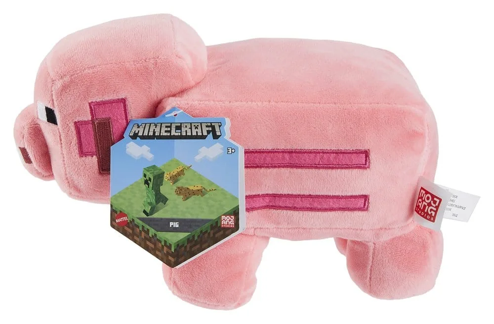Minecraft Plush – Pig Approx 21 cm 4