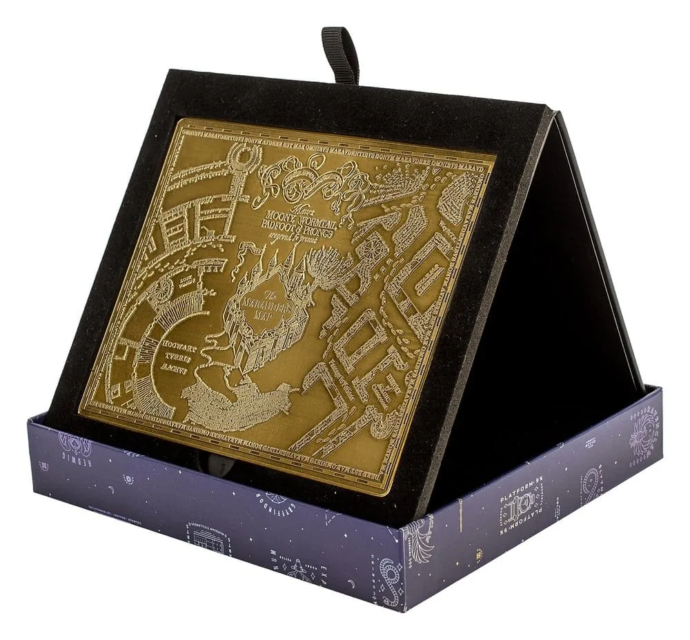 Harry Potter Metal Plaque – Marauder's Map 15 cm