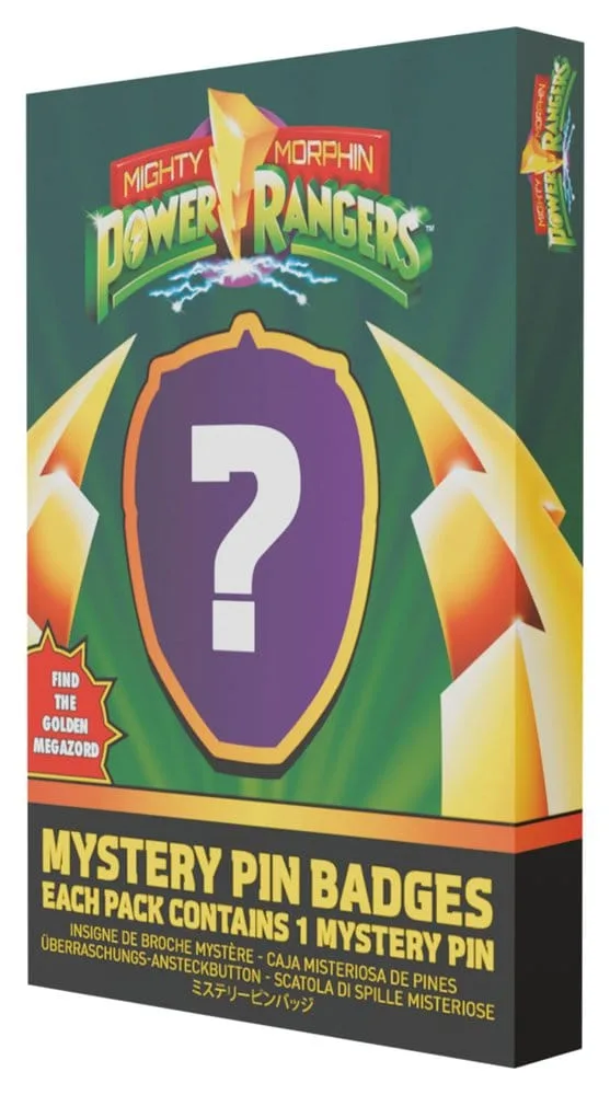 Power Rangers Pin-Display – 12 Überraschungsboxen ca. 5 × 3 cm 8