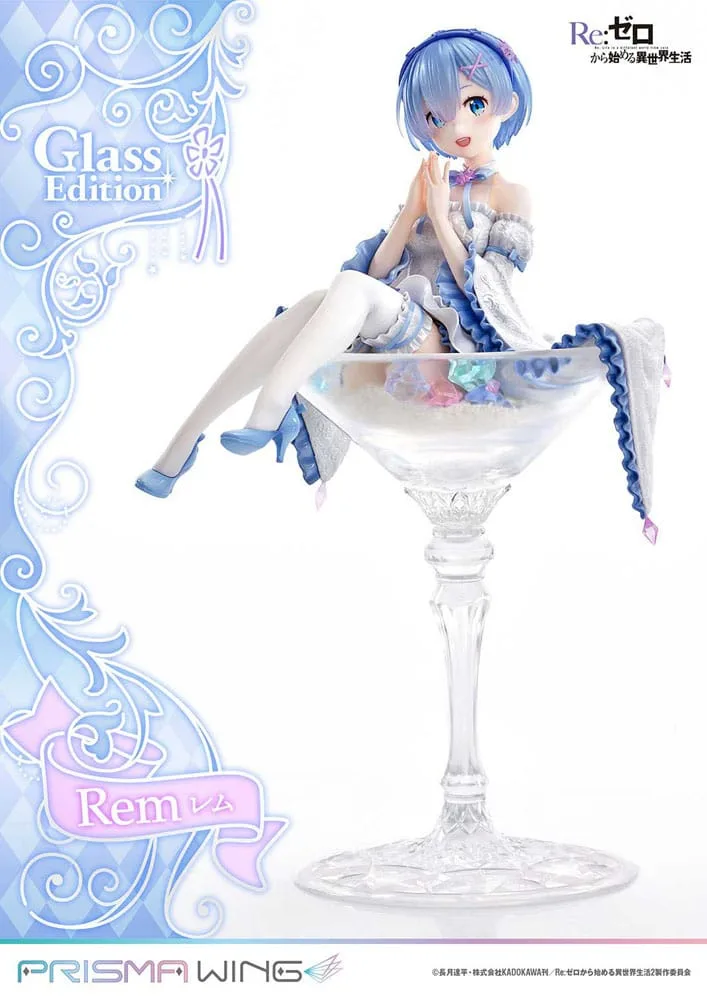 Re:Zero PVC Statue – Rem Glass Edition 1/7 Scale 23 cm 26