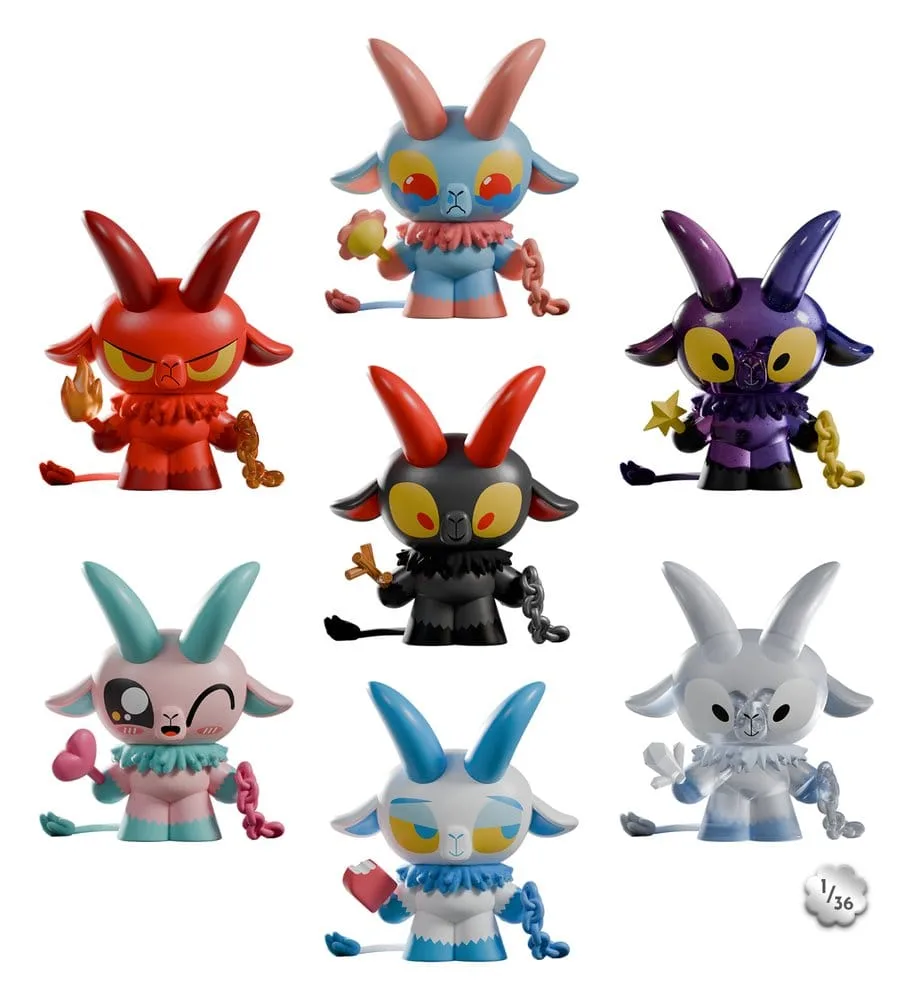 Kid Krampus Mini Figures – Series 1 Blind Box Display of 6 8 cm