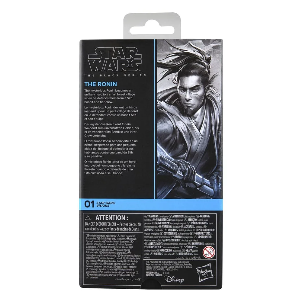 Star Wars Visions Action Figure – The Ronin Black Series 15 cm 13