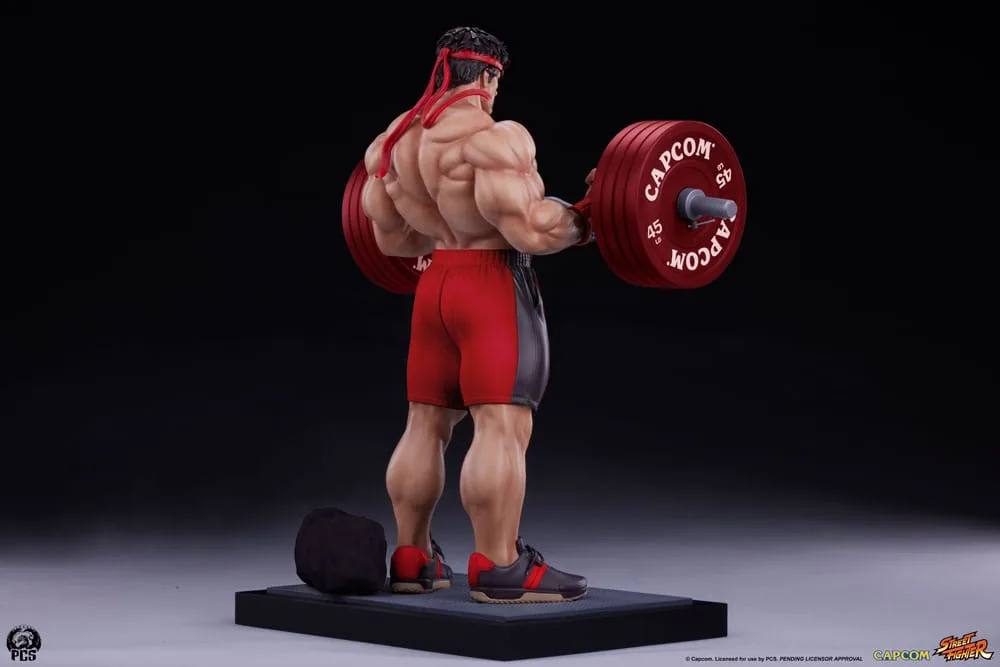 Street Fighter Statue – Ryu Powerlifting 1/4 Scale 53 cm 9