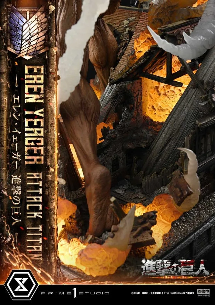 Attack on Titan Statue – Eren Yeager Attack Titan 81 cm 20