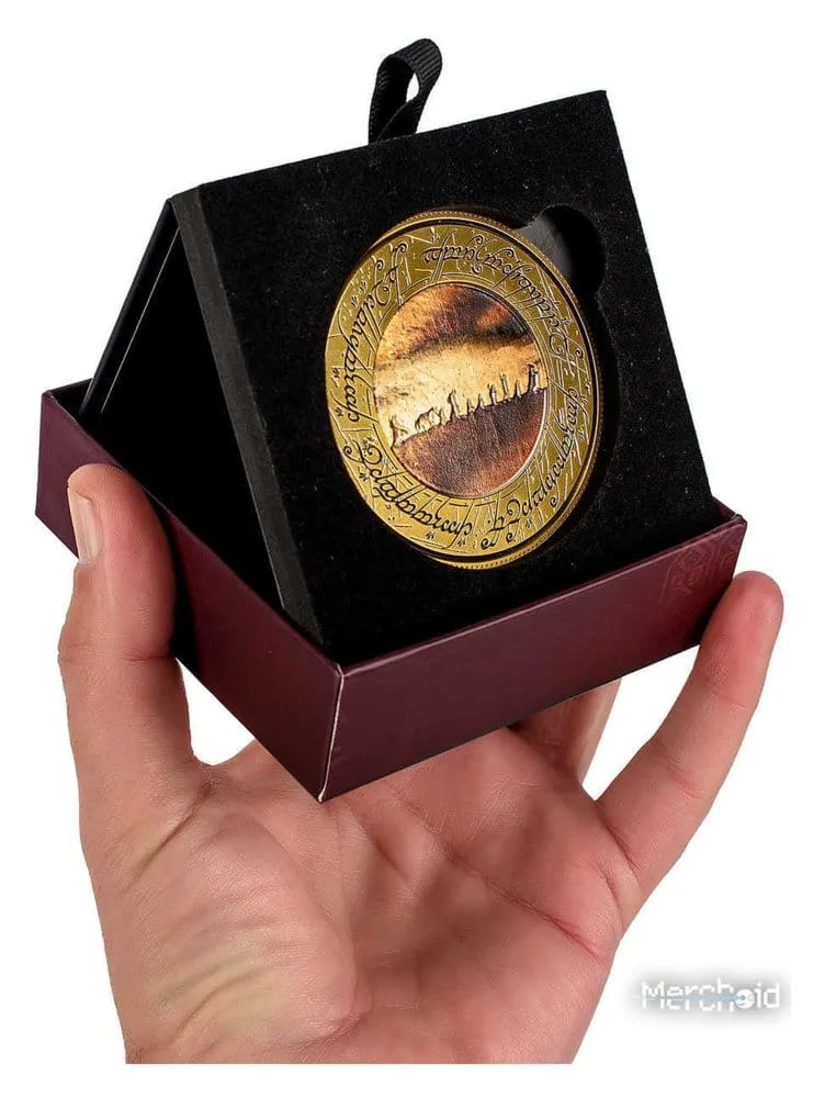 Lord of the Rings Coin – The Fellowship with Display Stand 9