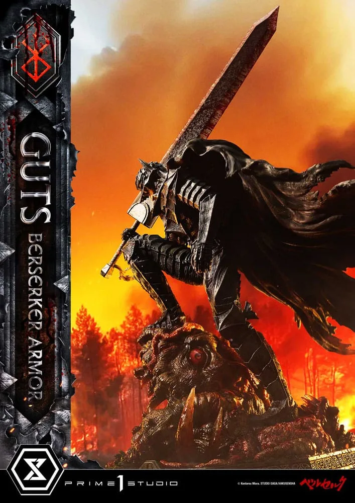 Berserk Statue – Guts Berserker Armor 1/4 Scale 94 cm 20