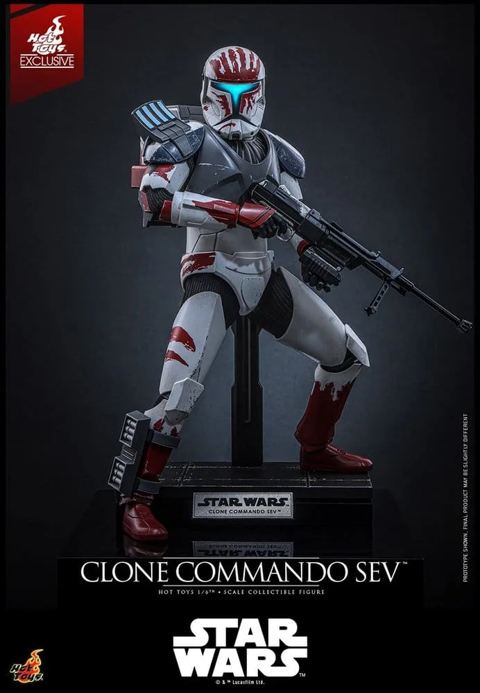 Star Wars The Clone Wars Action Figure – Clone Commando Sev 30 cm 10