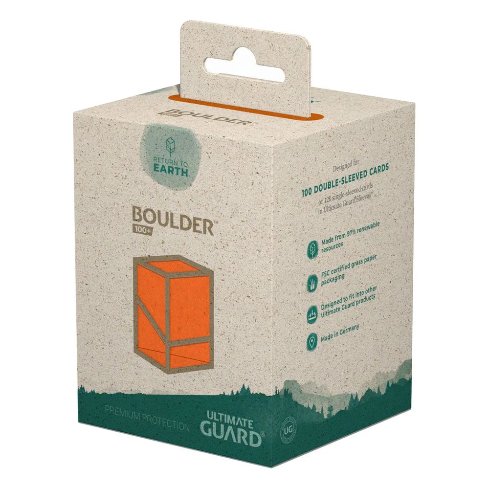 Ultimate Guard Deck Box – Return to Earth Boulder 100+ Orange 2