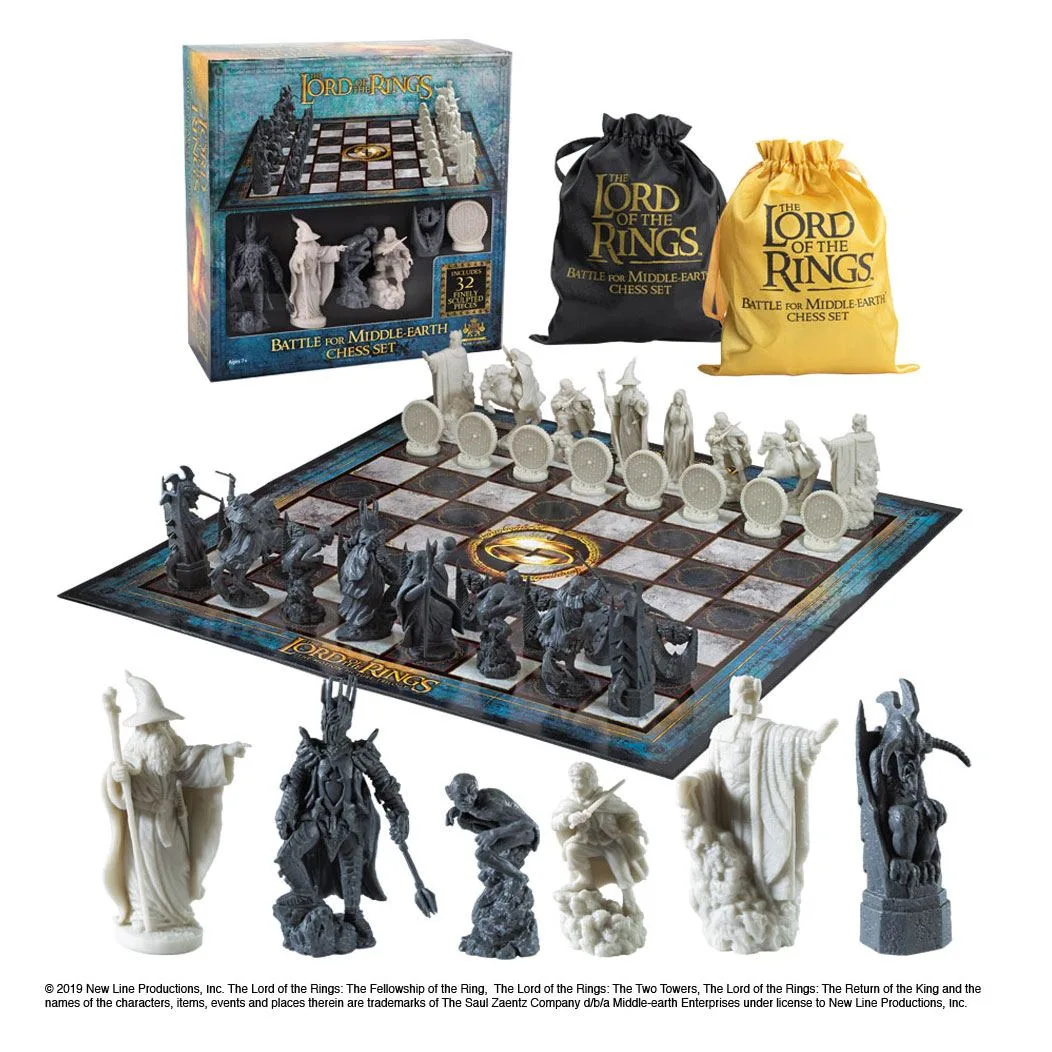 Lord of the Rings Chess Set – Battle for Middle Earth