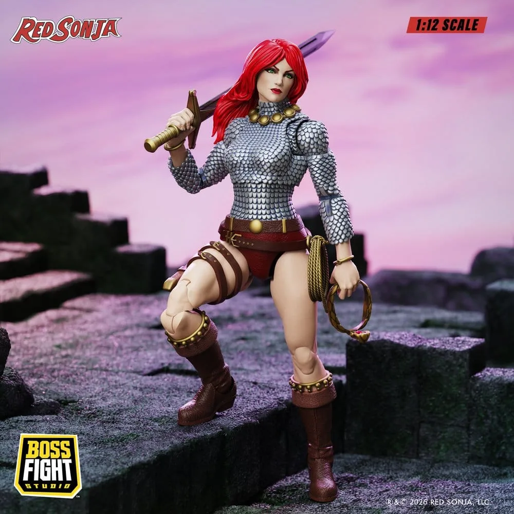 Red Sonja Action Figure – Immortal 1/12 Scale 17.78 cm 11