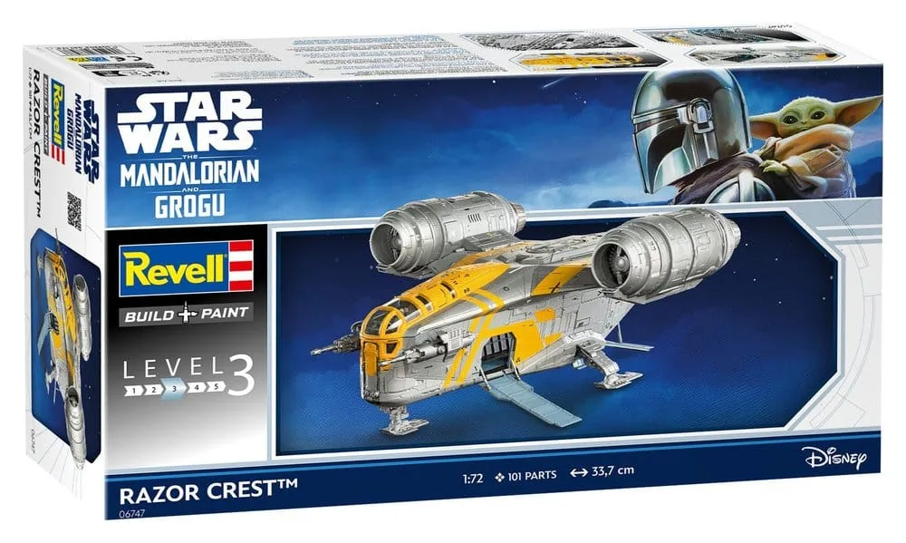 Star Wars Model Kit – Revell Razor Crest 1/72 34 cm 11