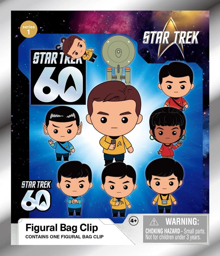 Star Trek PVC Bag Clips – Series 1 24-Pack Display 2