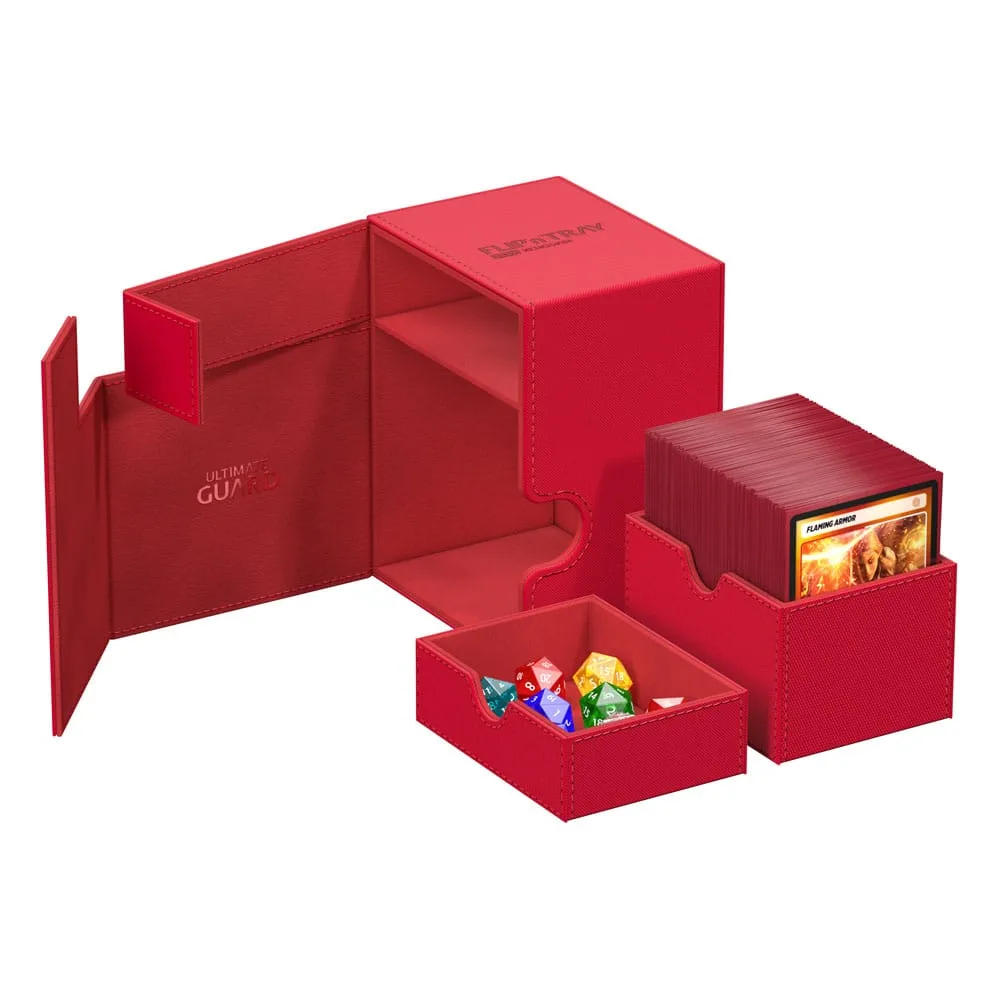 Ultimate Guard Deck Box – Red Flip’n’Tray 133+ Xenoskin 4