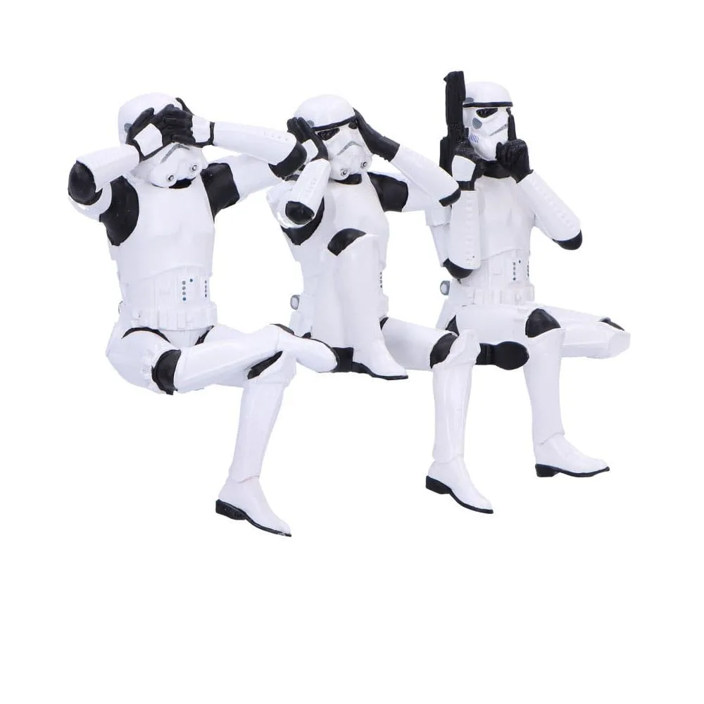 Original Stormtrooper Figures – Three Wise Sitting Set 11 cm 4