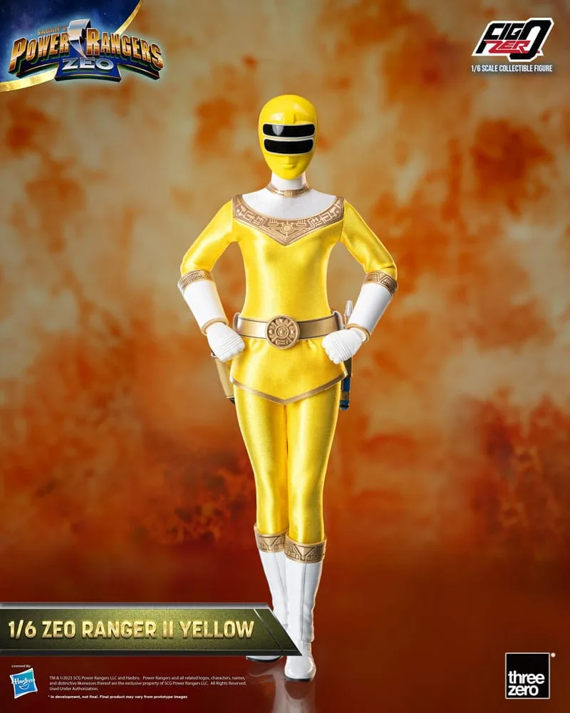 Power Rangers Zeo Action Figure – Ranger II Yellow 29.5 cm